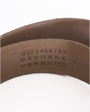 Ceinture pailleté rose Maison Margiela 