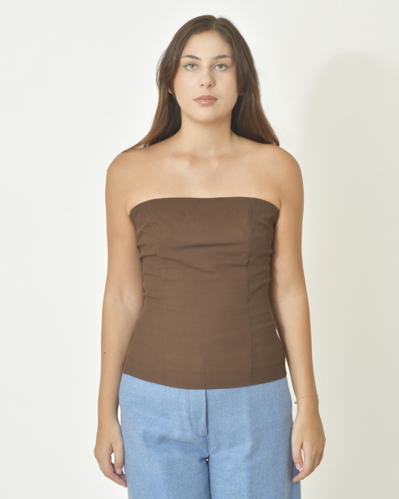 Top bustier Malloni 