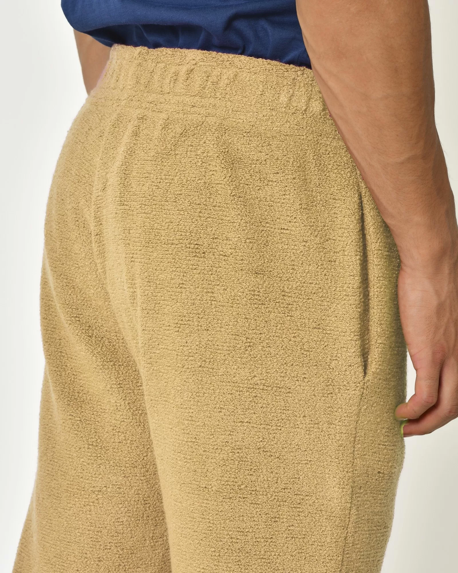 Pantalon en laine mélangée beige Erevan 