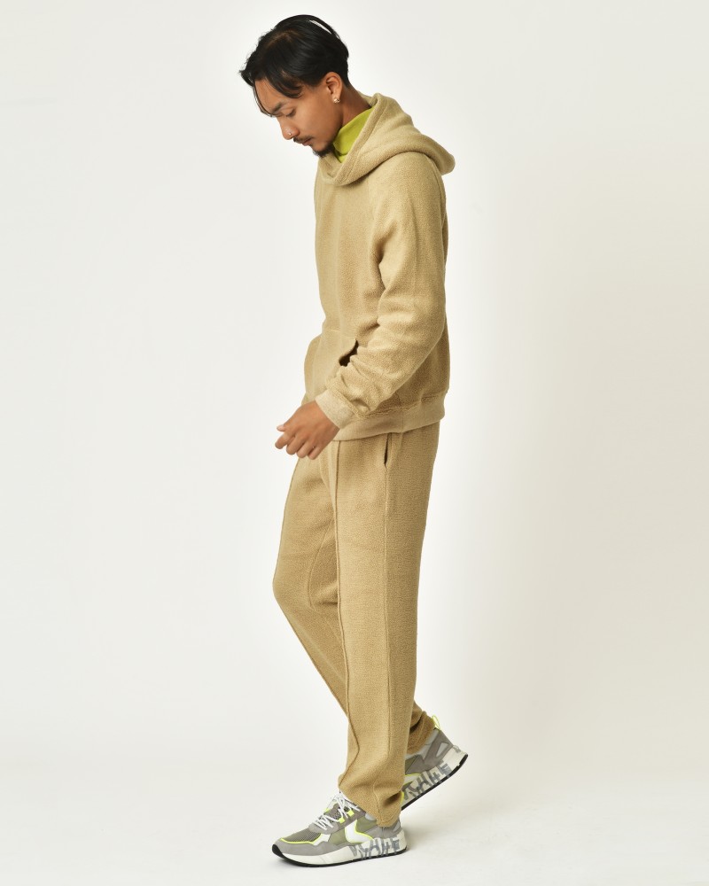 Pantalon en laine mélangée beige Erevan 