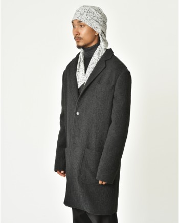 Manteau texturé gris Ixos 