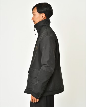 Blouson imperméable à col montant zippé Ixos 