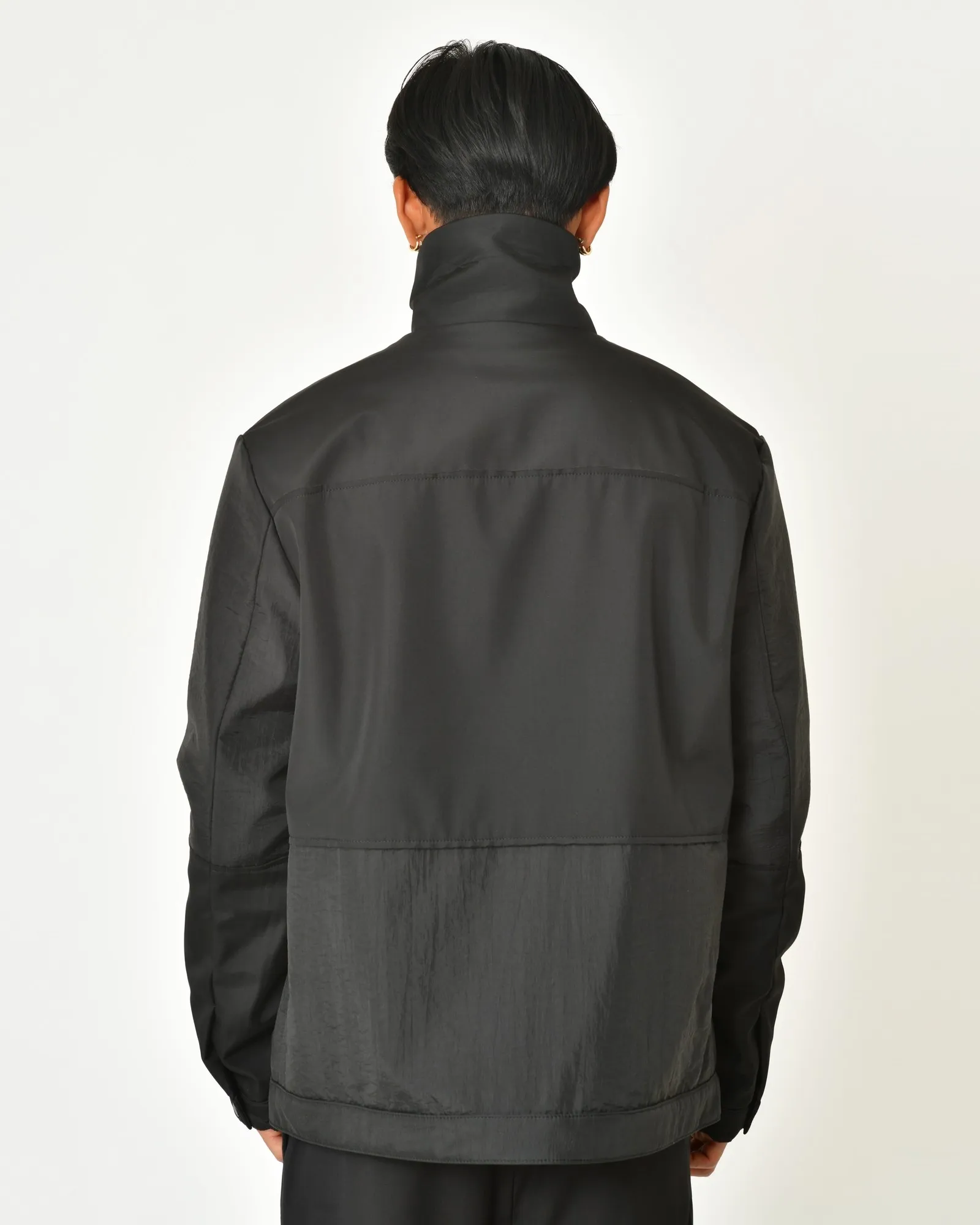 Blouson imperméable à col montant zippé Ixos 