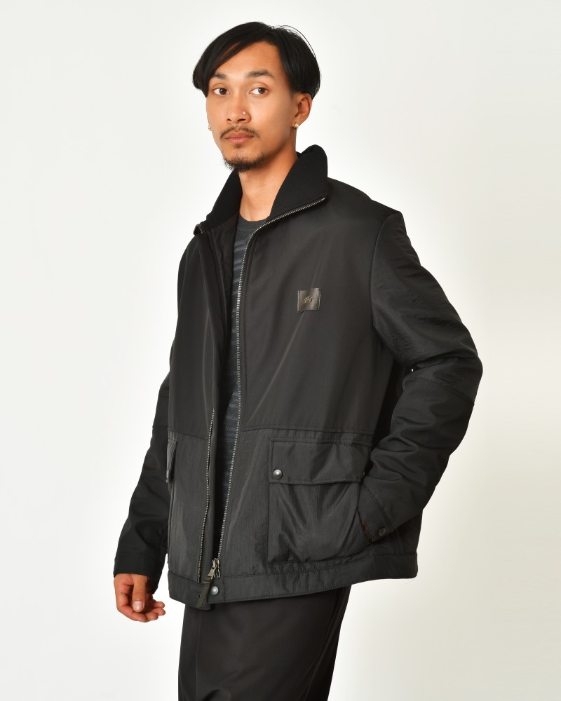 Blouson imperméable à col montant zippé Ixos 