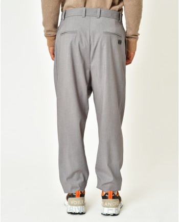 Pantalon sarouel portefeuille gris Ixos 