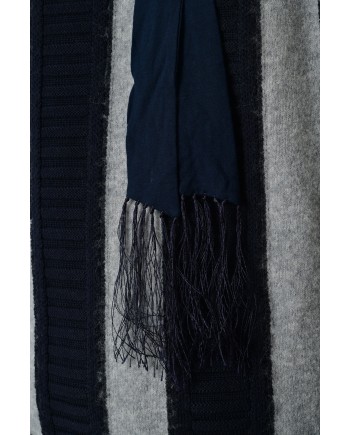 Foulard bleu marine Maison Martin Margiela 