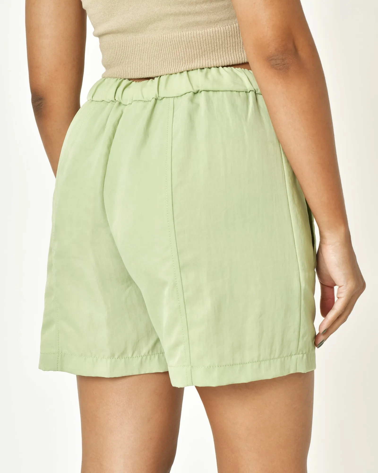 Short vert avec cordon ajustable Tela 