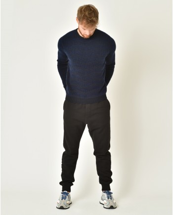 Pantalon jogging en coton noir Dsquared2 