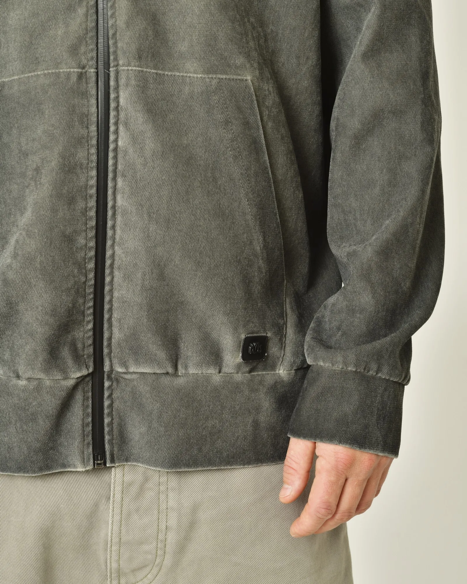 Blouson gris à capuche Ixos 