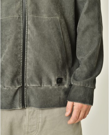 Blouson gris à capuche Ixos 