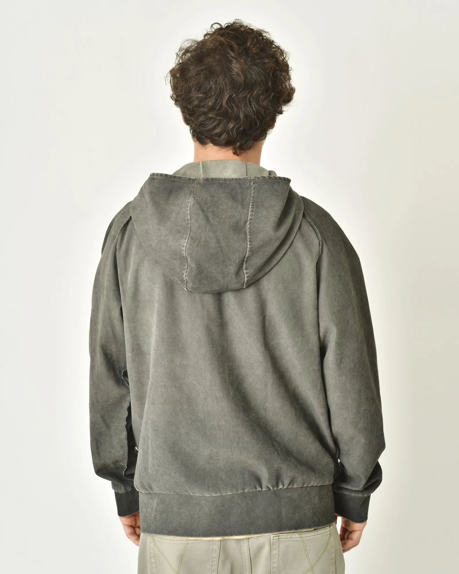 Blouson gris à capuche Ixos 