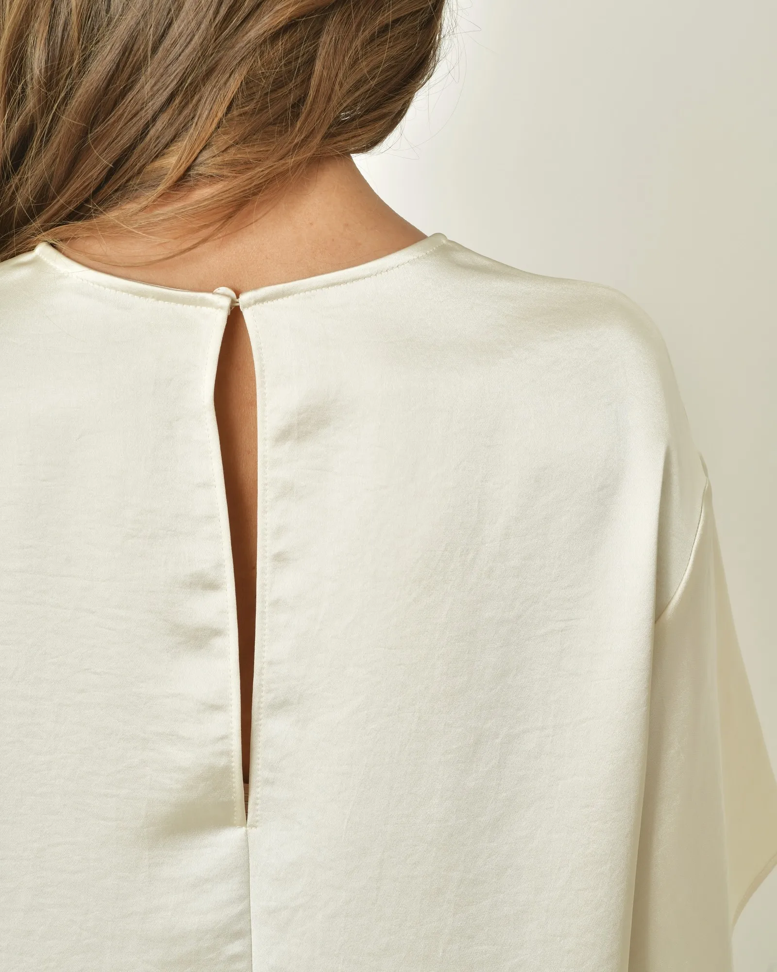 Blouse en satin à manches cloches P.a.r.o.s.h 