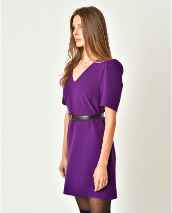 Robe courte violette P.a.r.o.s.h 