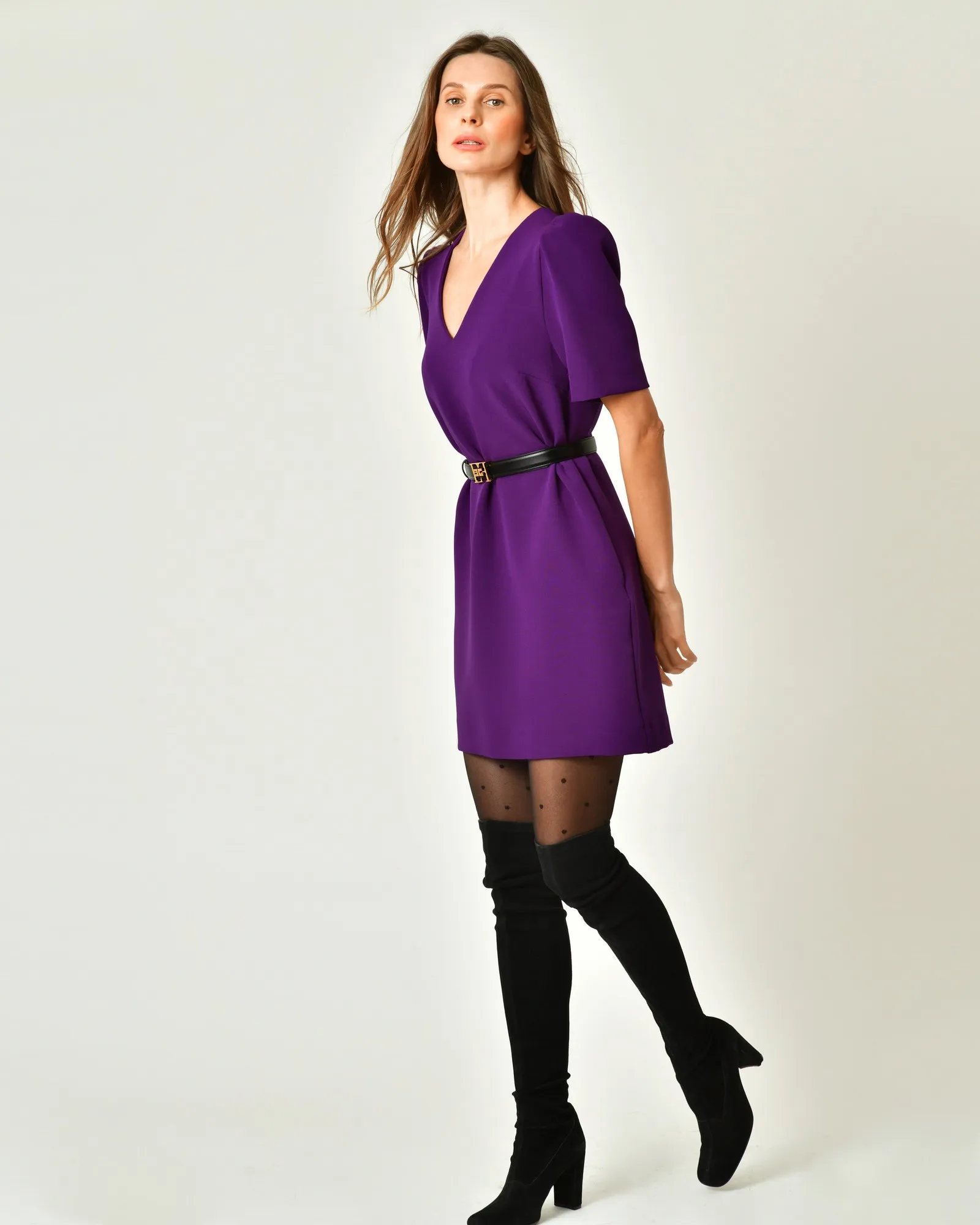 Robe courte violette P.a.r.o.s.h 