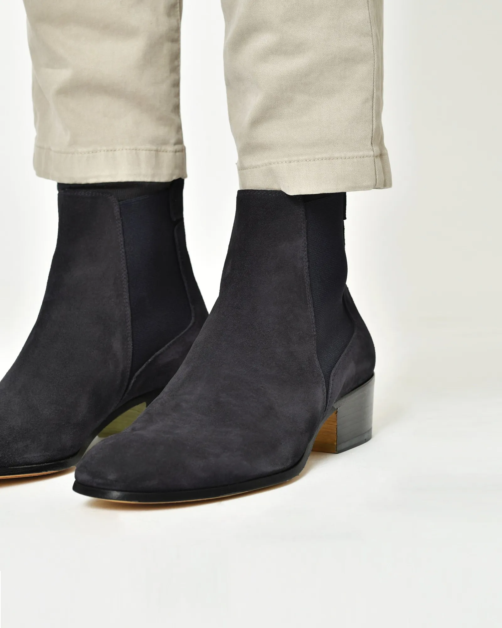 Bottines chelsea en daim Lords & Fools 