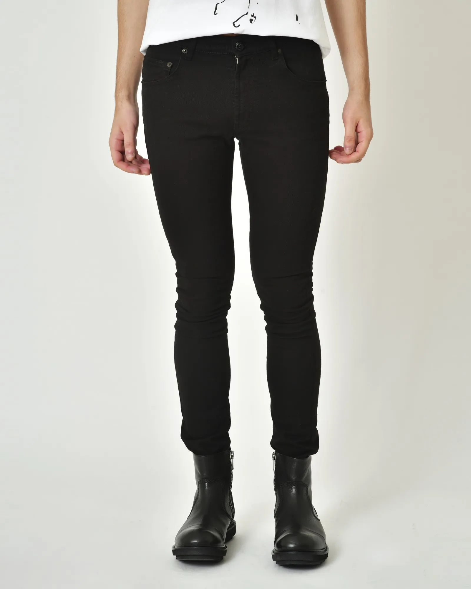 Jean skinny en coton noir Lords & Fools 