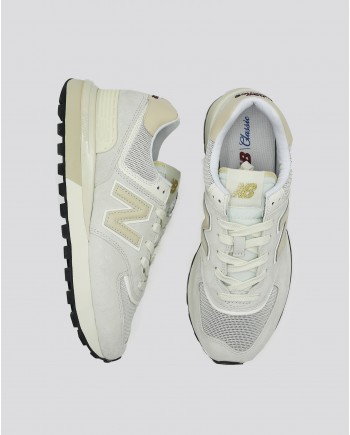 Baskets grise et beige New Balance 