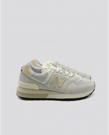 Baskets grise et beige New Balance 