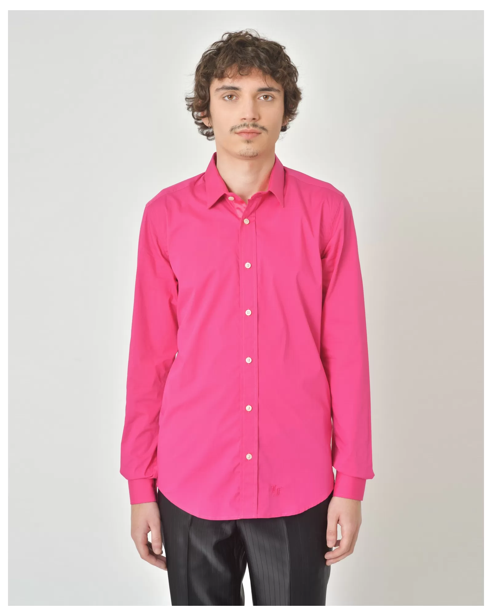 Chemise en coton rose Lords & Fools 