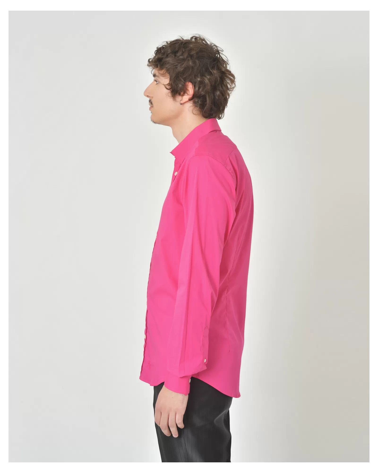 Chemise en coton rose Lords & Fools 