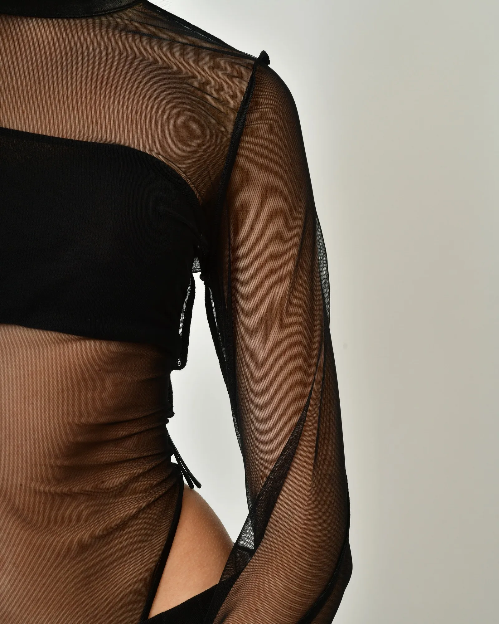 Body noir transparent Nostra Santissima 