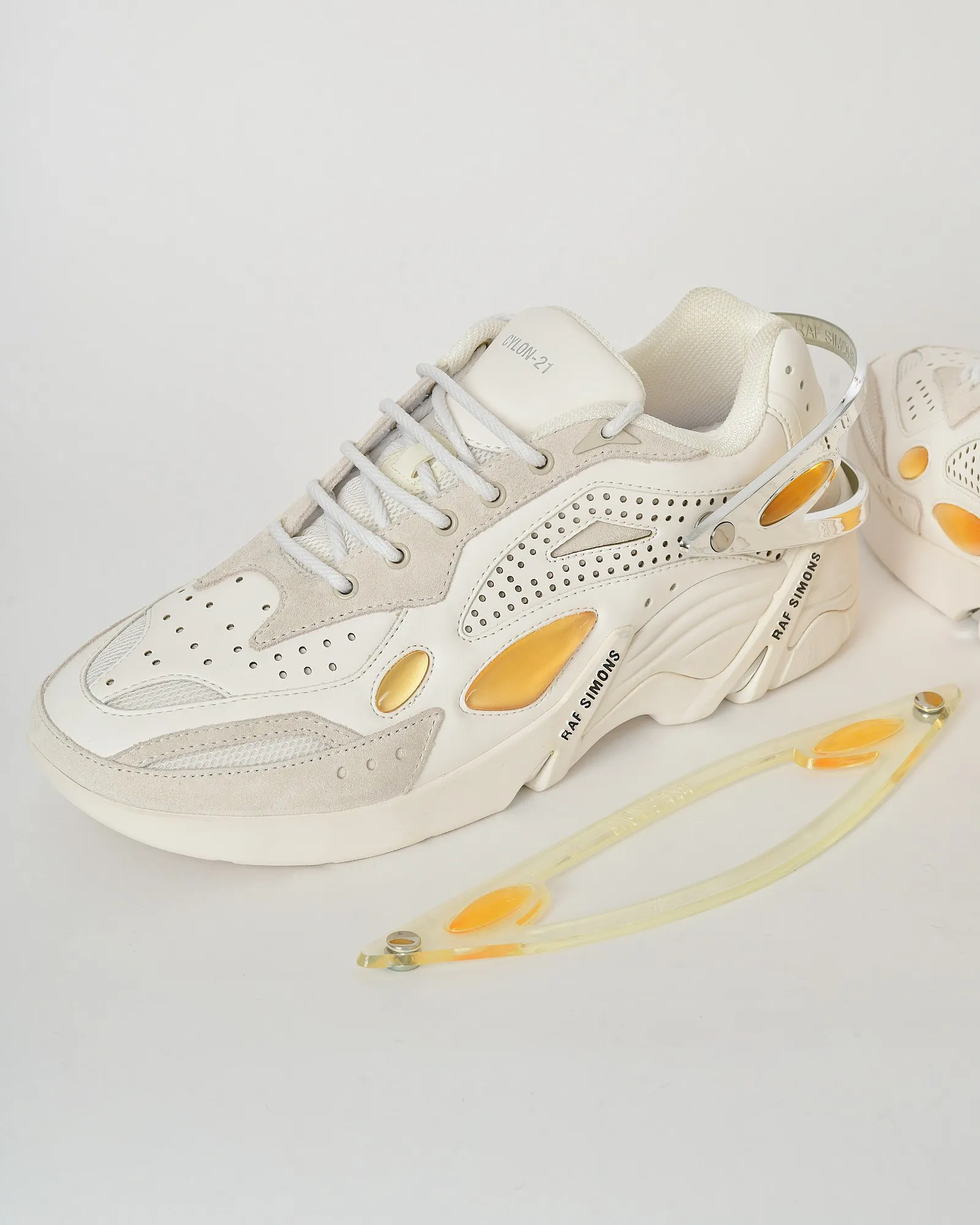 Baskets blanches Raf Simons CYLON 21 