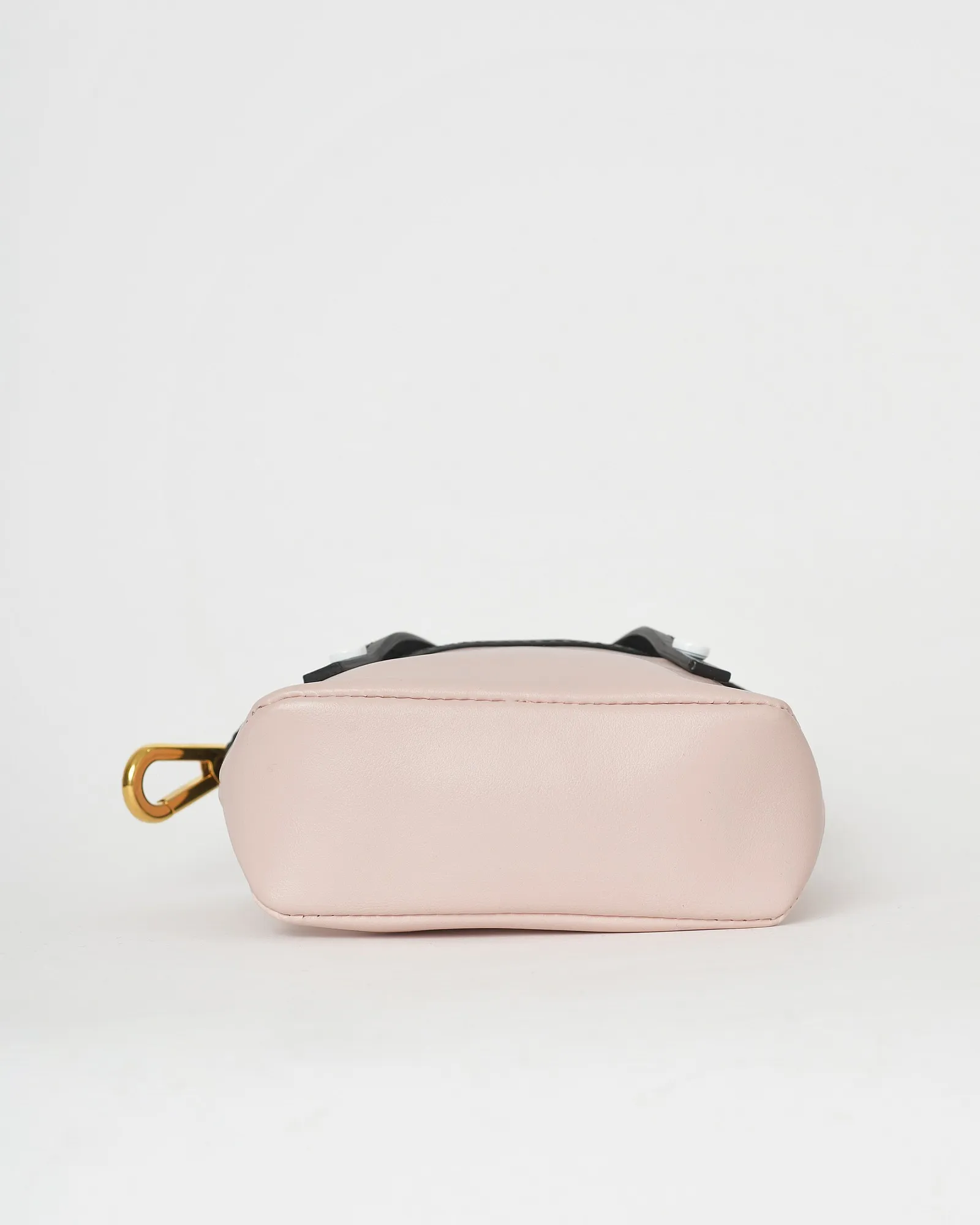 Mini-sac à main en cuir rose Emilio Pucci 