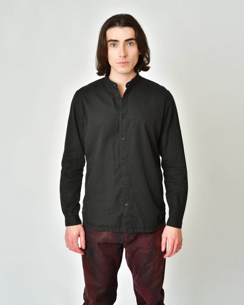 Chemise en coton noir Ixos 