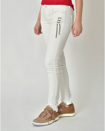 Jean skinny blanc Hironaé 