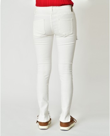 Jean skinny blanc Hironaé 