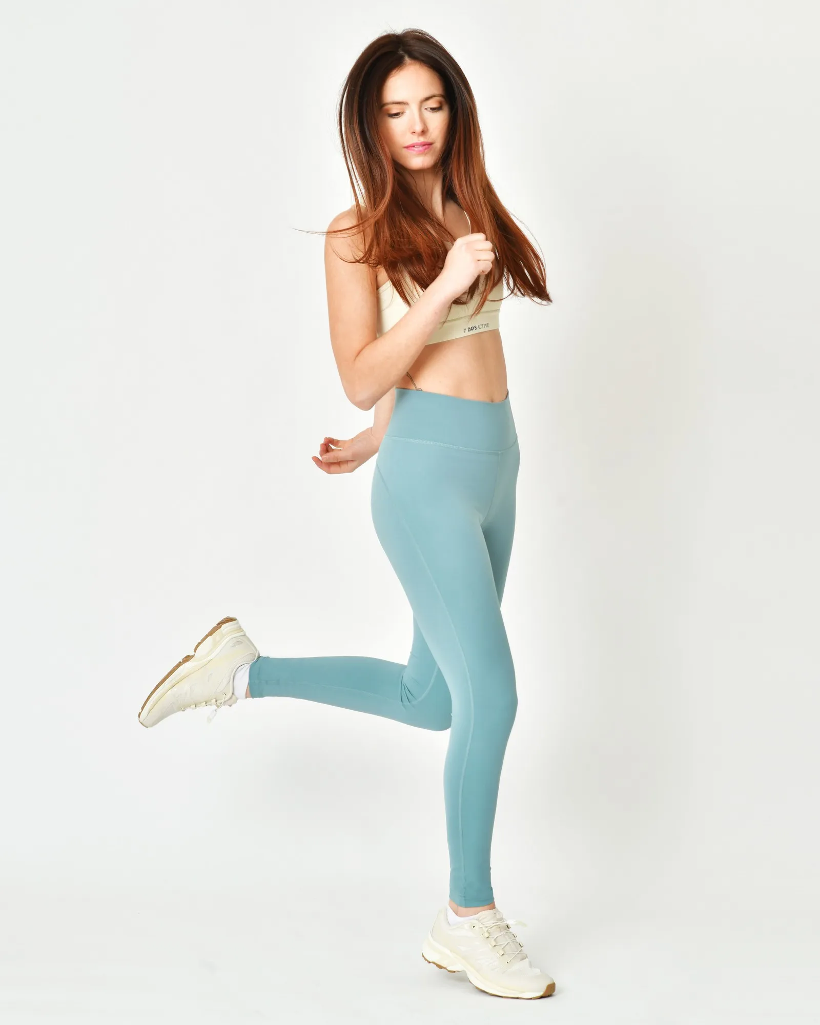 Legging en tissu stretch bleu 7 Days Active 