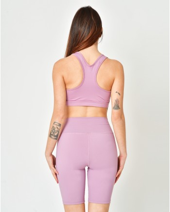 Brassière de sport en tissu violet stretch 7 Days Active 