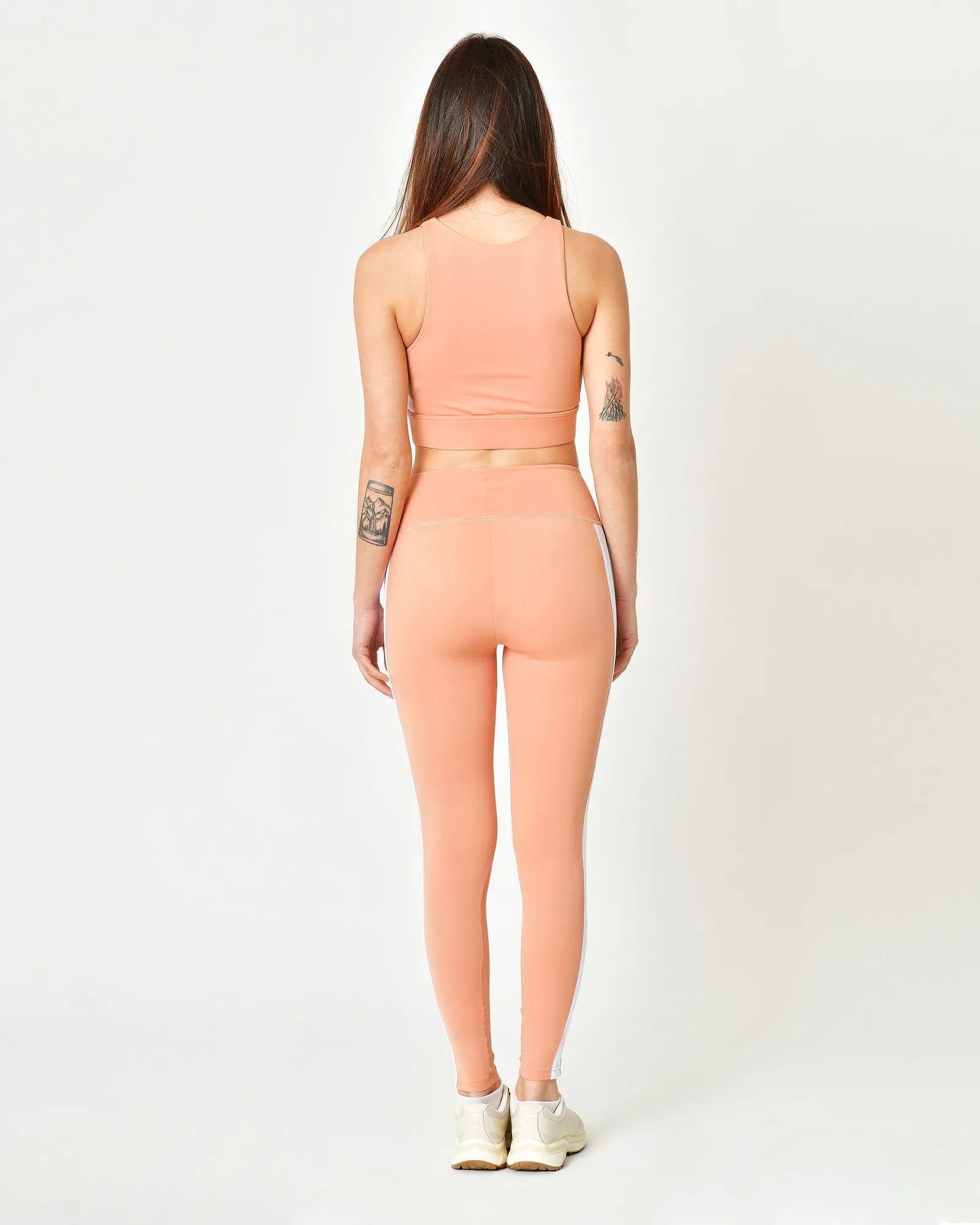 Legging en tissu stretch rose Palm Angels 