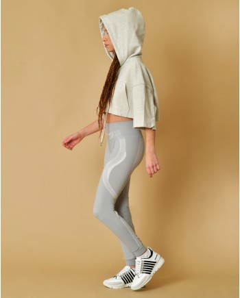 Legging en tissu stretch gris MISBHV 