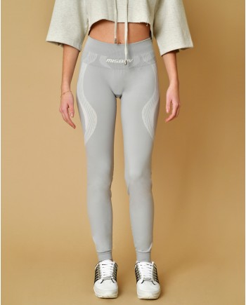 Legging en tissu stretch gris MISBHV 