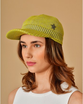 Casquette en maille Lorena Antoniazzi 