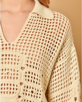 Top en crochet Beatrice B 