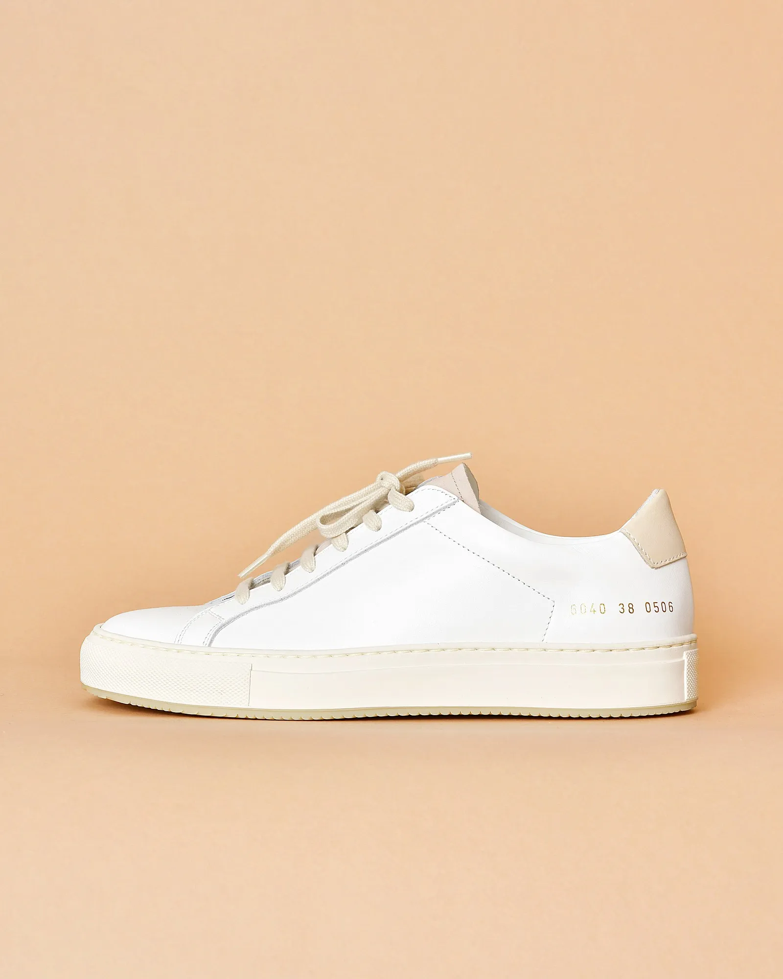 Baskets blanches en cuir Woman by Common Projects 