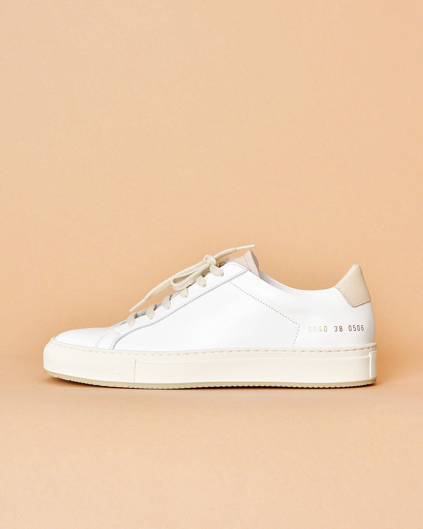 Baskets blanches en cuir femme best sale