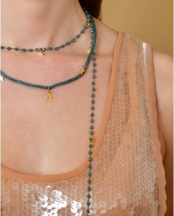 Collier de perles turquoises Lorena Antoniazzi 