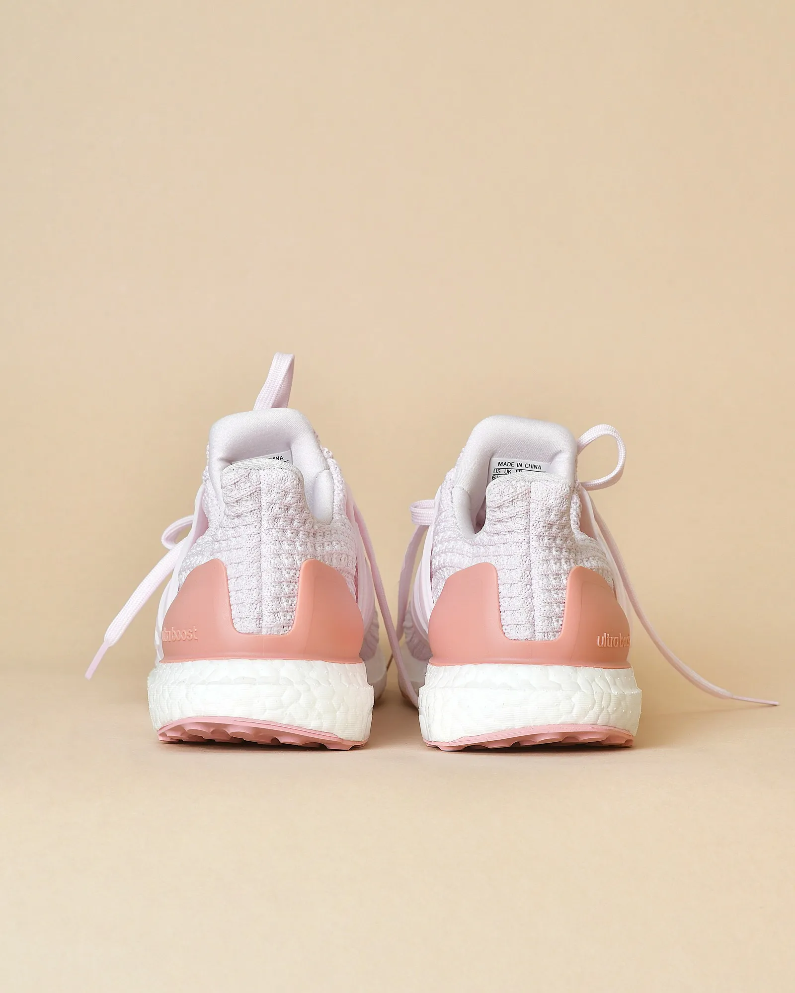 Baskets rose à empiècements ADIDAS ULTRABOOST 4.0 DNA W 