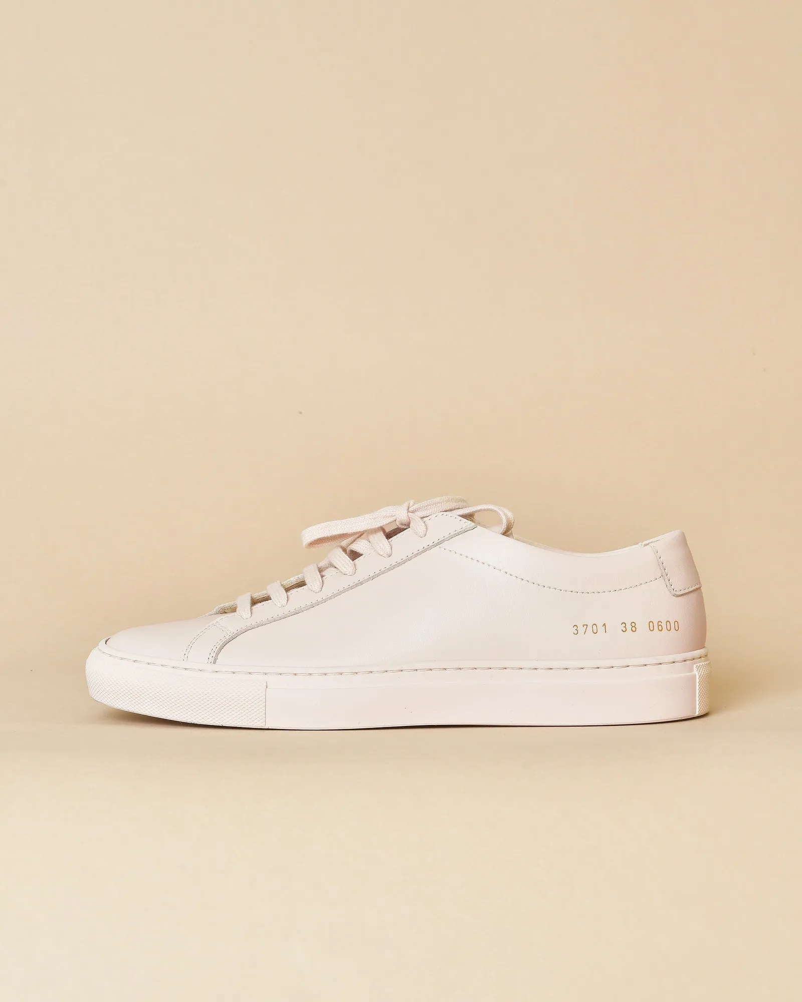 Baskets en cuir rose Woman By Common Projects 