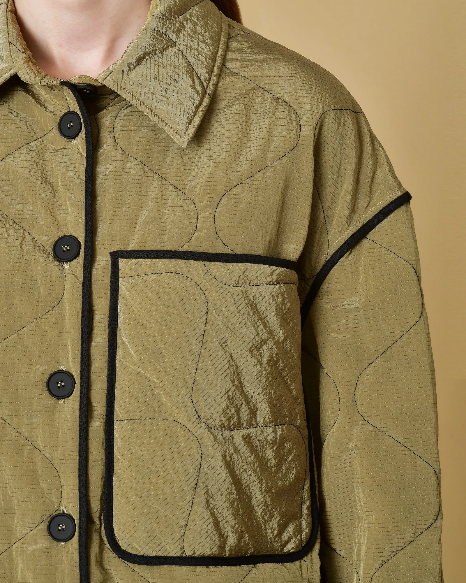 Veste matelassée avec finitions T_Coat 