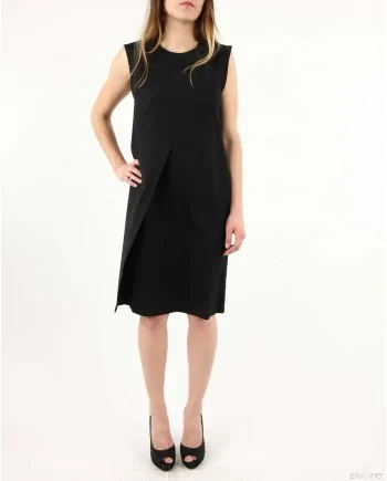 Robe sans manches noire Damir Doma 