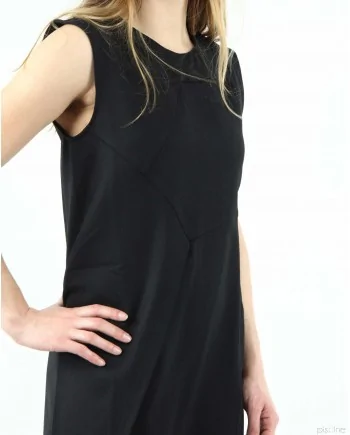 Robe sans manches noire Damir Doma 