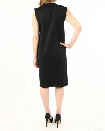 Robe sans manches noire Damir Doma 