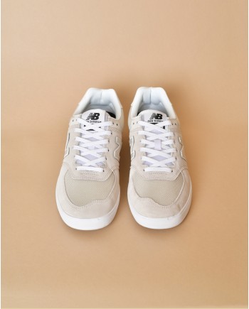 Baskets en daim beige Junya Watanabe MAN x NEW BALANCE 