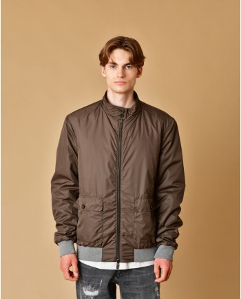 Veste en cuir façon bombers reversible Gimo’s 