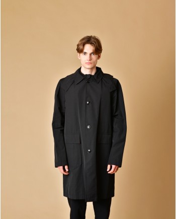 Manteau noir imperméable Palto 