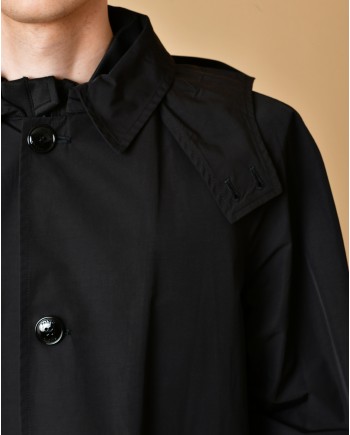 Manteau noir imperméable Palto 